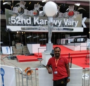 Narendra Bandabe at 52nd Karlovy Vary International Film Festival